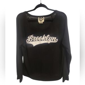 Modern Lux Black Brooklyn Pullover